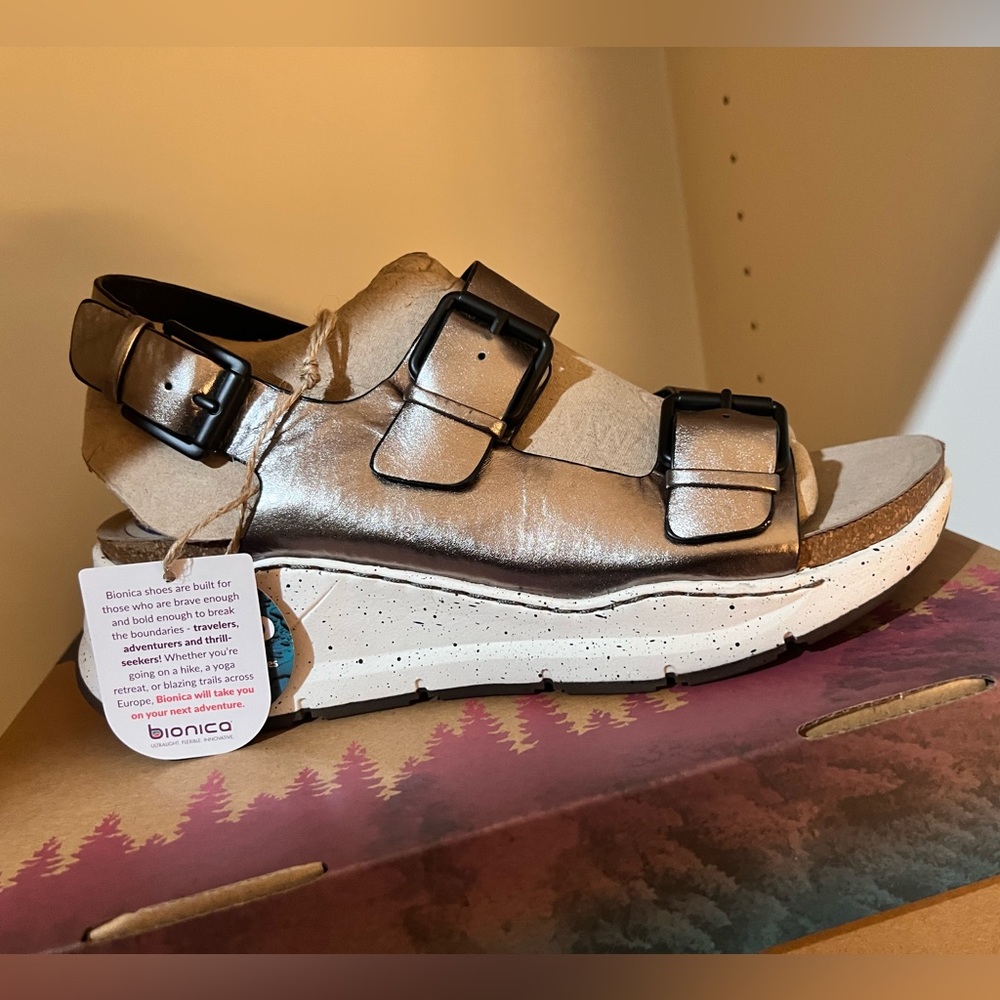 🎉LAST PIECE🎉BIONICA LEATHER COMFORT SANDAL - Picture 10 of 12